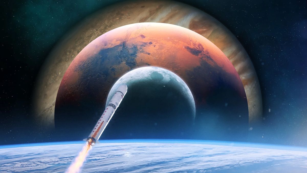 Wizja kolejnych etapów eksploracji Układu Słonecznego.