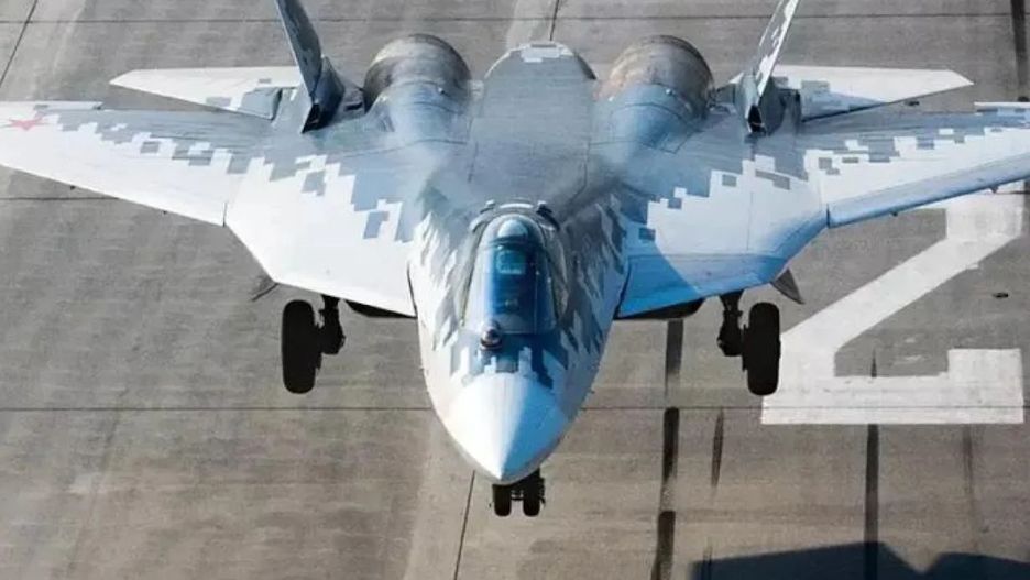 Startujący Su-57