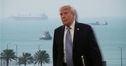 Trump zbagatelizował sprawę. "Statki płyną dalej"