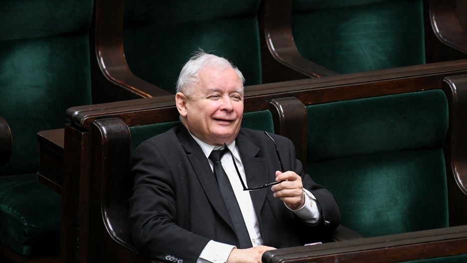 Jarosław Kaczyński (Fot. JACEK DOMINSKI/REPORTER)