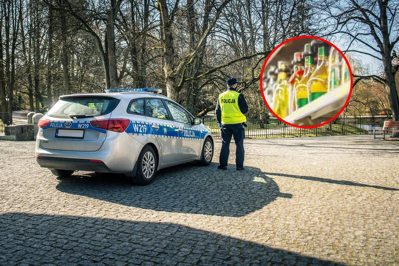 Nie dostał alkoholu. Wszczął awanturę w sklepie
