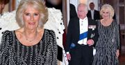 Królowa Camilla błyszczy na ulicach Londynu, zakładając po raz pierwszy diadem królowej Elżbiety II. Pasuje jej? (ZDJĘCIA)