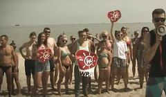 Pracownicy Grupy WP morskim splashem rzucili wyzwanie innym portalom (wideo)