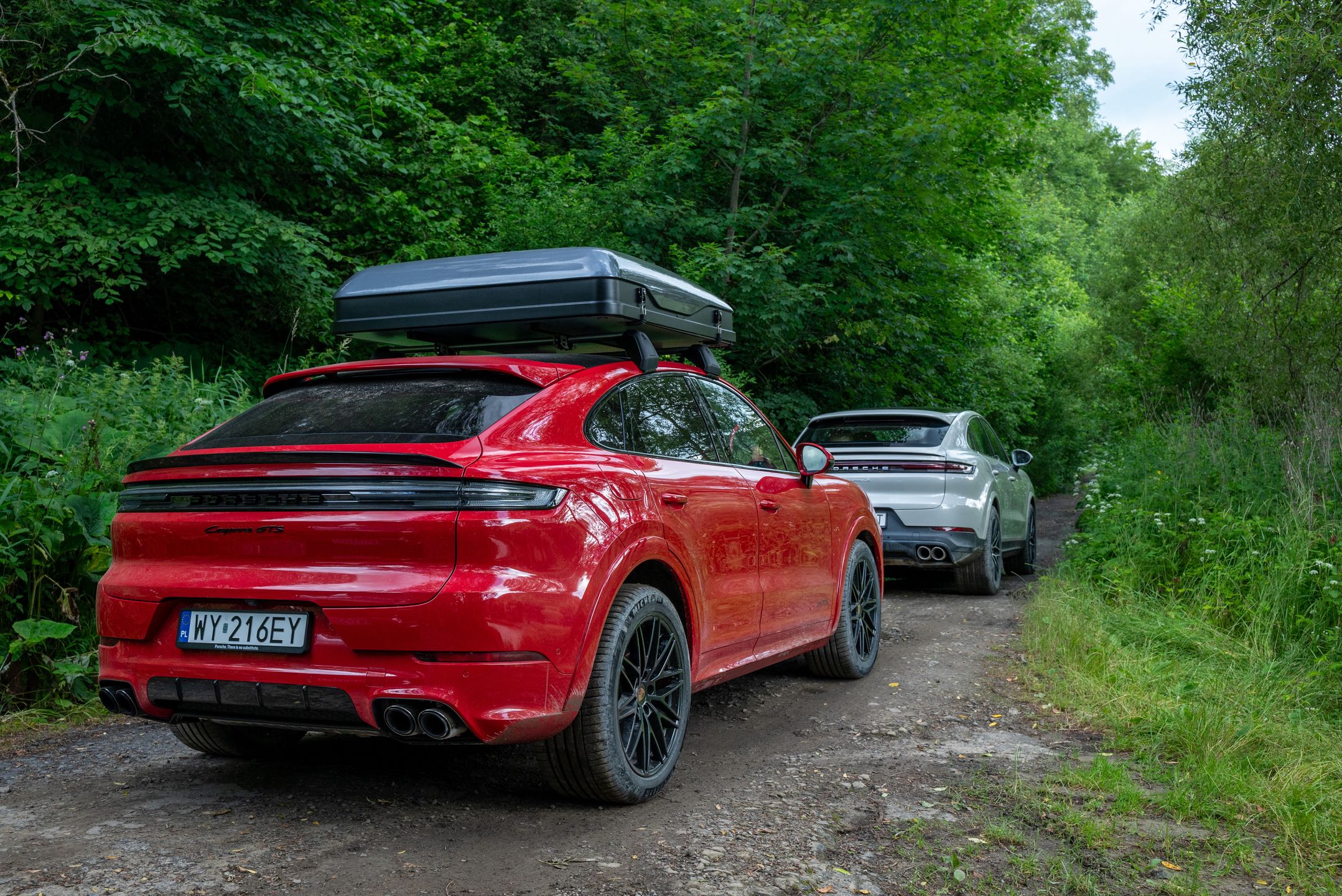 Porsche Cayenne w Bieszczady