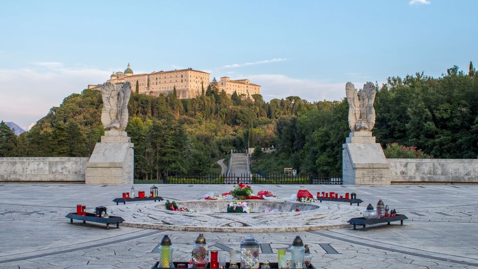 Monte Cassino we Włoszech