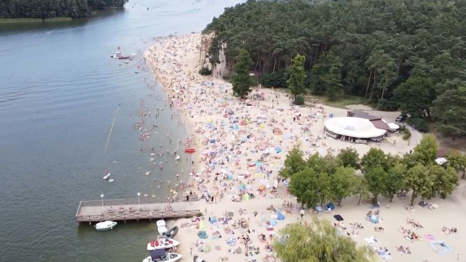 Jezioro Ślesińskie w Wielkopolsce