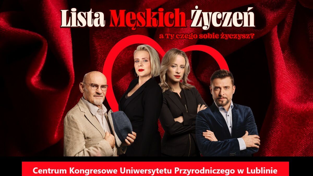 grafika Lista Męskich Życzeń spektakl komediowy