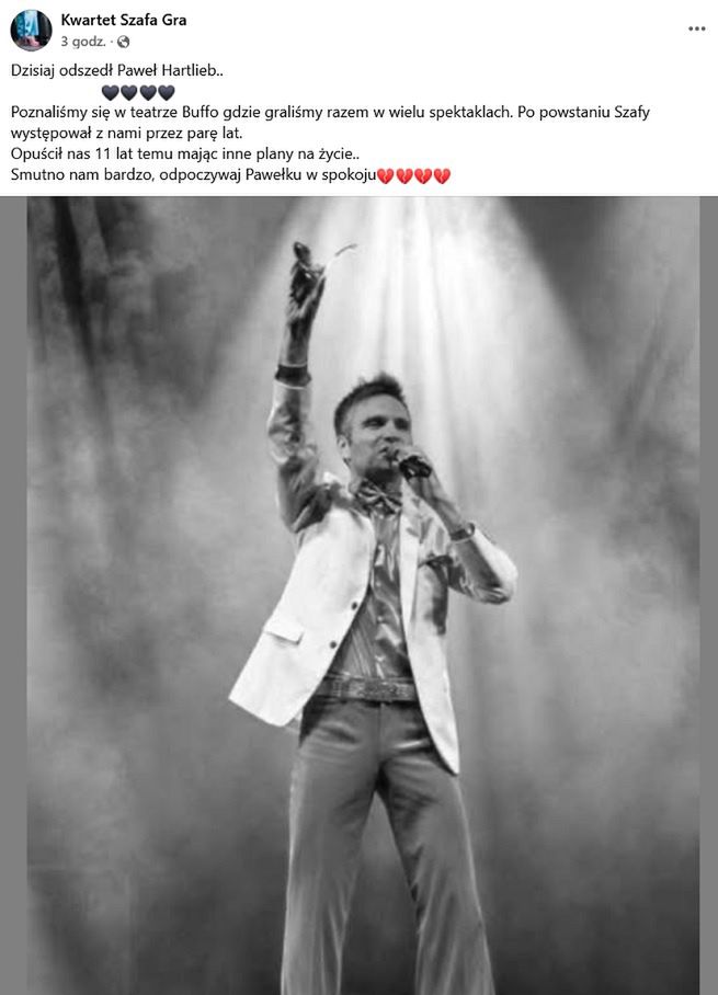 Wpis Kwartetu Szafa Gra