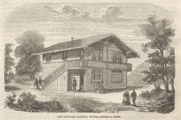 Domy przenośne sprzed prawie 170 lat. Francuskie prefabrykaty.