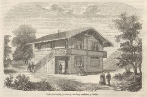 Domy przenośne sprzed prawie 170 lat. Francuskie prefabrykaty.
