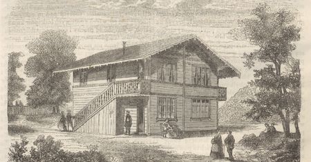Domy przenośne sprzed prawie 170 lat. Francuskie prefabrykaty.