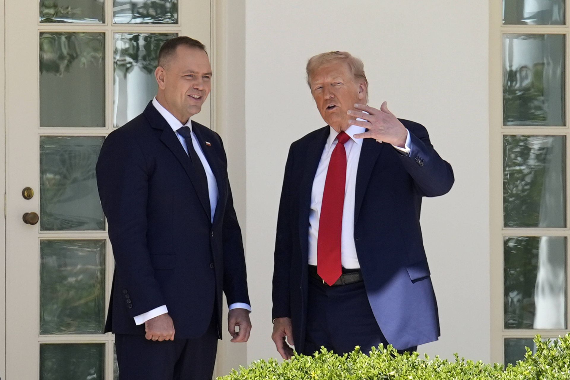 Media: Trump wysłał list do Nawrockiego