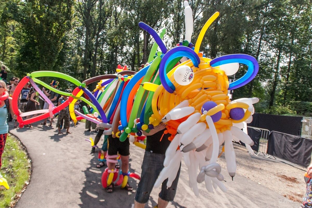 EJC Lublin pies z balonów