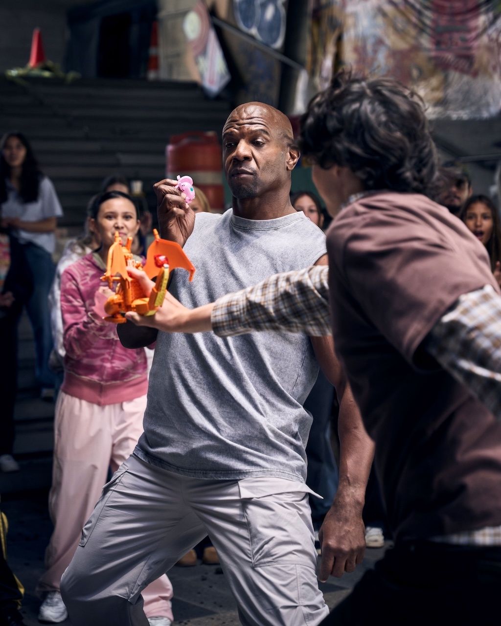 Terry Crews i Finn Wolfhard