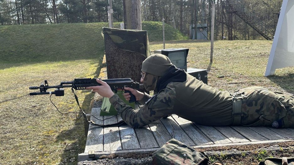 Akacja „Trenuj z wojskiem&#34; na poligonie w Wyciążkowie
