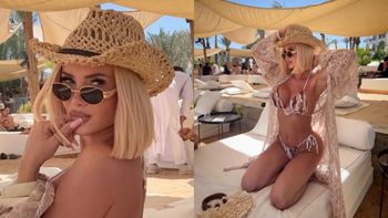 Izabela Macudzińska w skąpym bikini i koronkowej narzutce wygrzewa się na rajskim urlopie. Bogini? (FOTO)