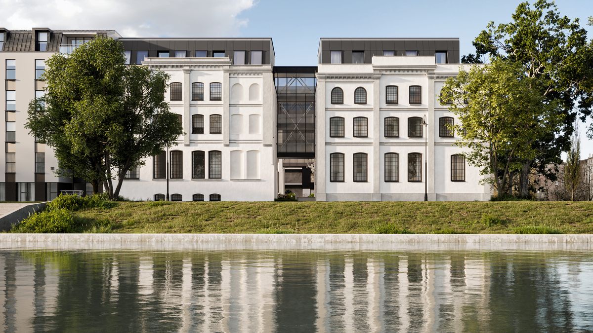 Kamienna 28 - wizualizacja inwestycji ACCIONA  realizowanej w Gdańsku