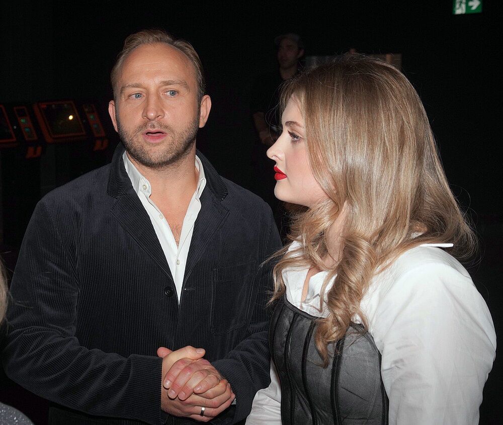 Borys Szyc z córką Sonią