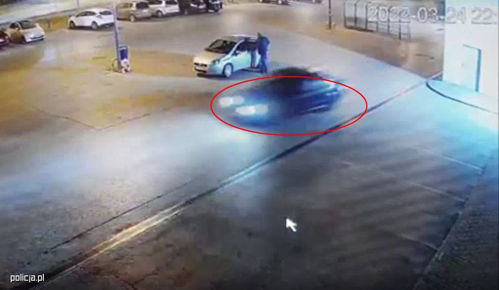 5 tys. zł mandatu za drifting na parkingu. "Kierowca był mocno zaskoczony"