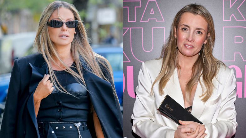 Małgorzata Rozenek i Karolina Ferenstein-Kraśko