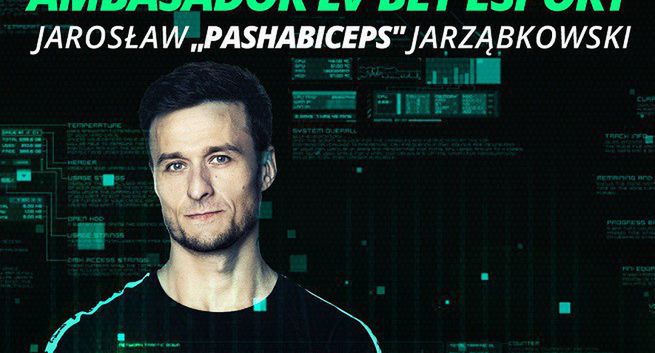 Jarosław „pashaBiceps" Jarząbkowski został ambasadorem LV BET