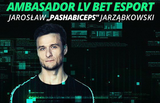Jarosław „pashaBiceps" Jarząbkowski został ambasadorem LV BET