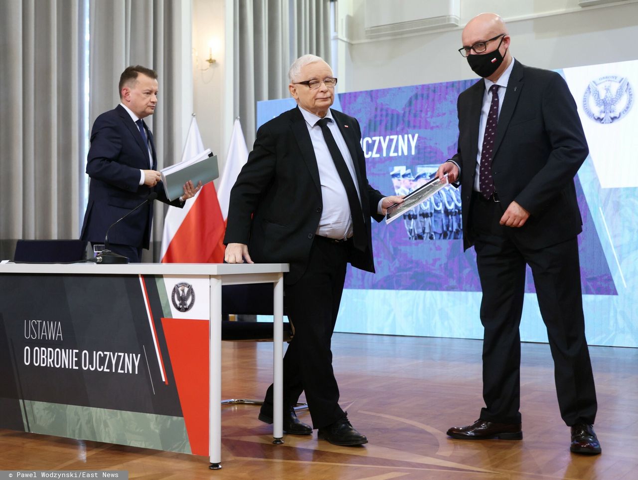 Jarosław Kaczyński i Mariusz Błaszczak 