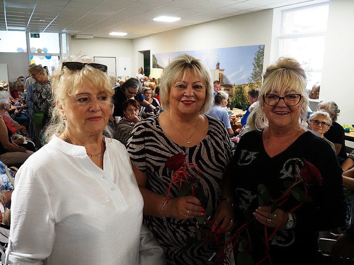Nowy CZAS w Łodzi - te przyjaciółki poznały się w jednym z łódzkich Klubów Seniora: Elżbieta Sobczyk, Krystyna Czerwińska, Grażyna Boguszewicz.