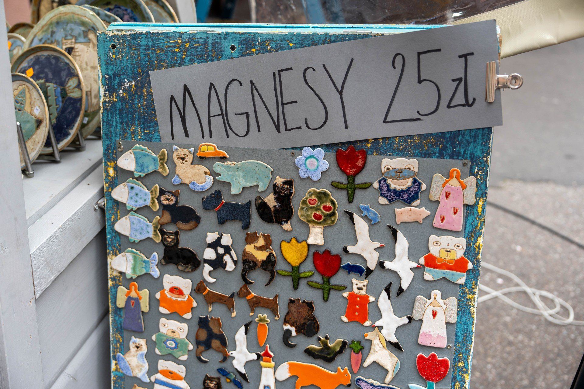 Ceny magnesów na jarmarku św. Dominika w Gdańsku 2025