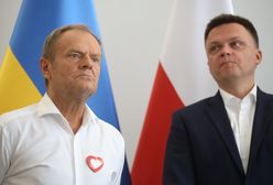 Hołownia ogłosił kandydaturę. Tusk zareagował