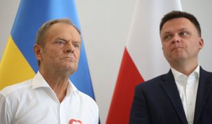 Hołownia ogłosił kandydaturę. Tusk zareagował