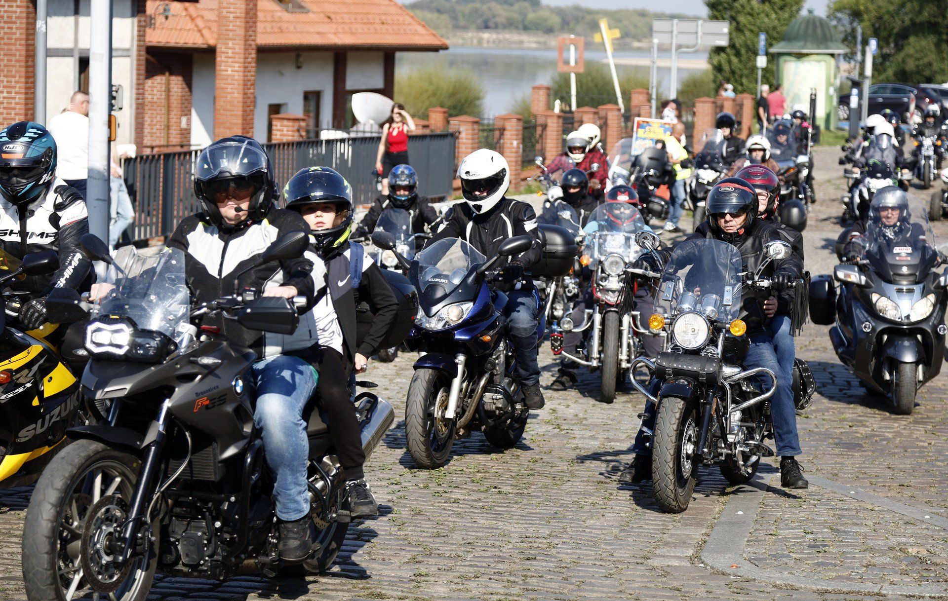 Motocyklowa parada w Grudziądzu