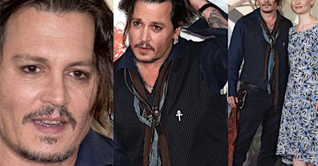 Zaniedbany Johnny Depp na londyńskiej premierze (ZDJĘCIA)