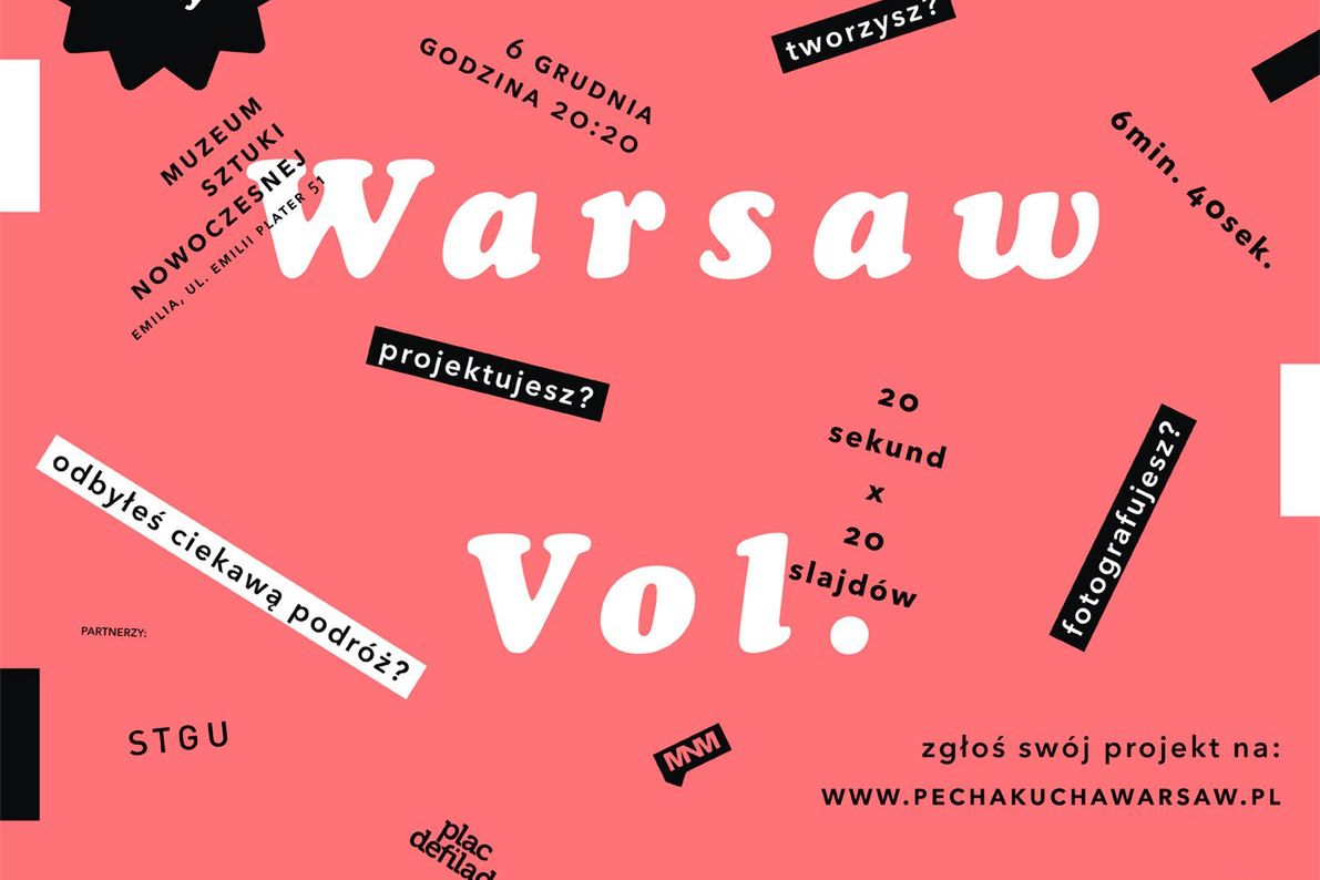 Za darmo: PechaKucha Night Warsaw vol. 12