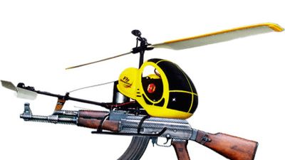 Zdalnie sterowany helikopter-zabawka przemycił "coś" do więzienia 1