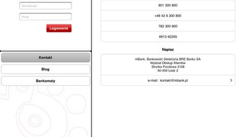 mBank na iPada 1