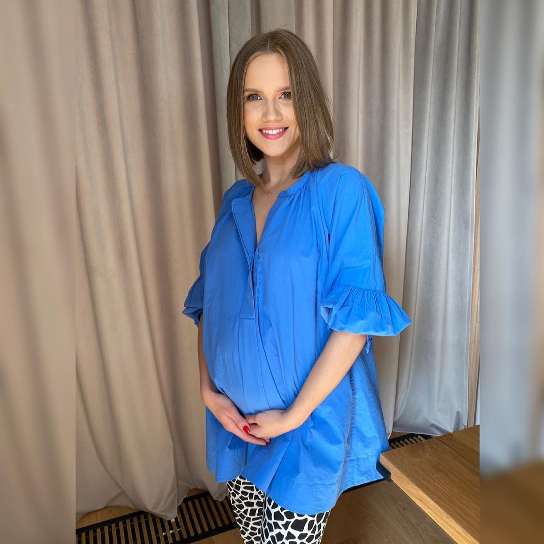 Agnieszka Kaczorowska w ciąży