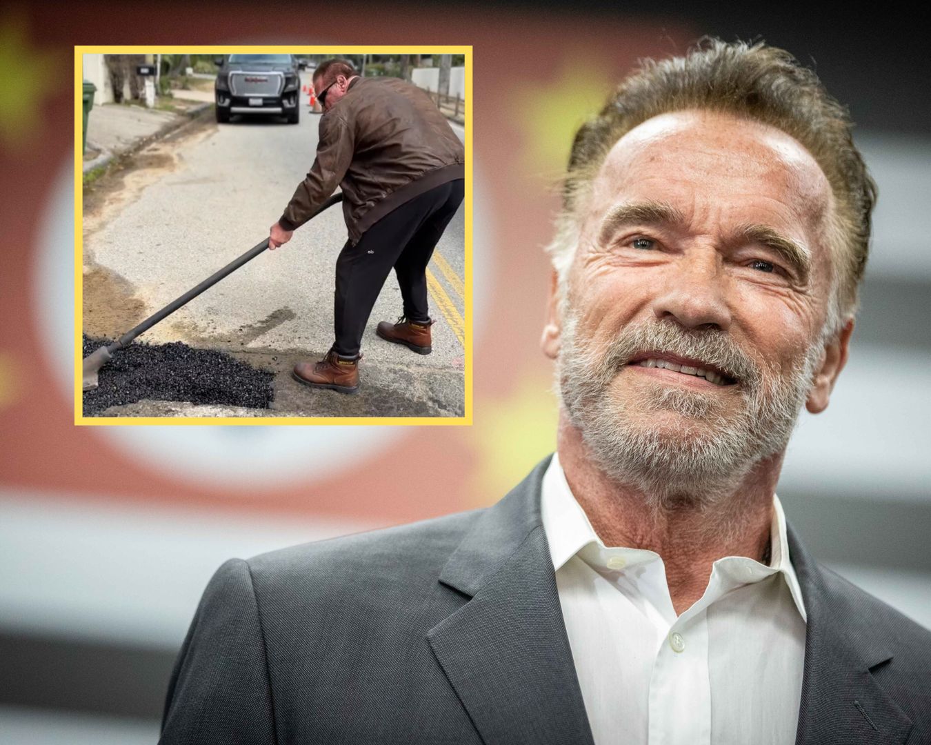 Bierze sprawy w swoje ręce. Schwarzenegger nie czekał na pomoc