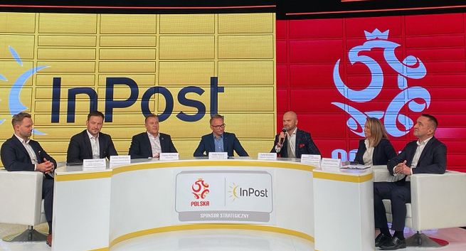 InPost sponsorem strategicznym reprezentacji Polski, logo firmy na strojach treningowych piłkarzy