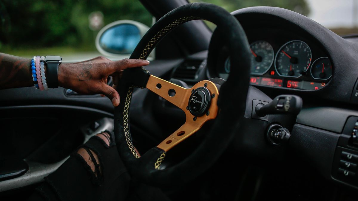 Sportowa kierownica w BMW