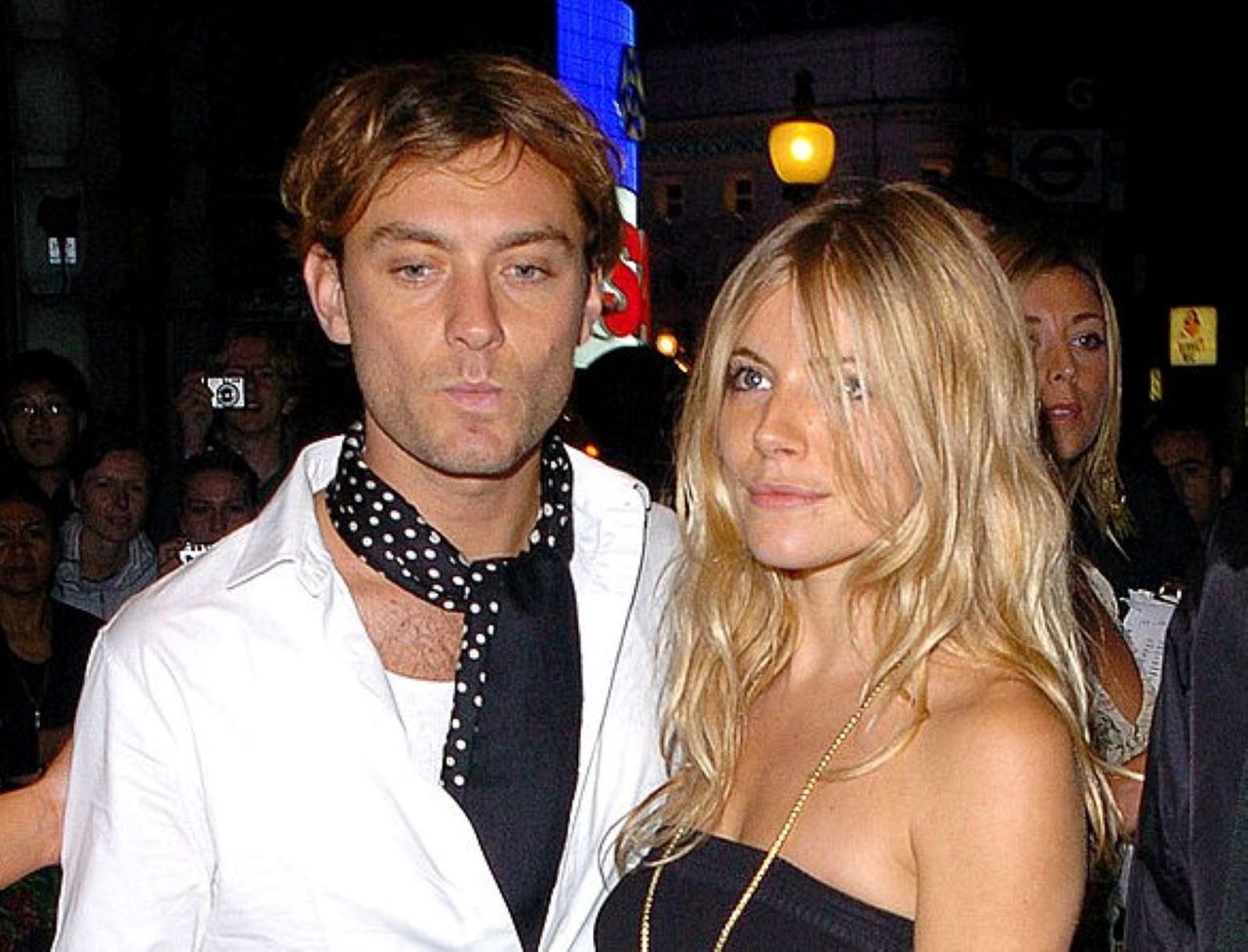 Sienna Miller i Jude Law, rok 2005