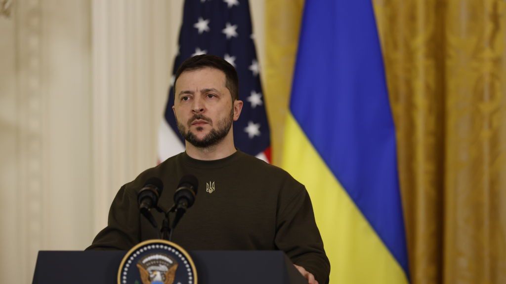 Wołodymyr Zełenski dziękował USA za wsparcie w wojnie z Rosją