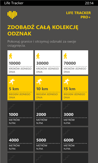 Life Tracker Pro+, czyli elektroniczny trener na smartfony Lumia jakich mało 8