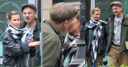 Grzegorz Damięcki i Magda Schejbal znów RAZEM na mieście: wypad do kawiarni i BUZIAK na pożegnanie (ZDJĘCIA)