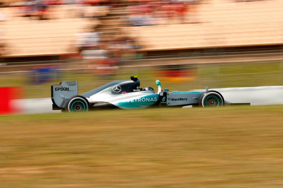 Grand Prix Hiszpanii 2015 – Nico Rosberg po raz pierwszy