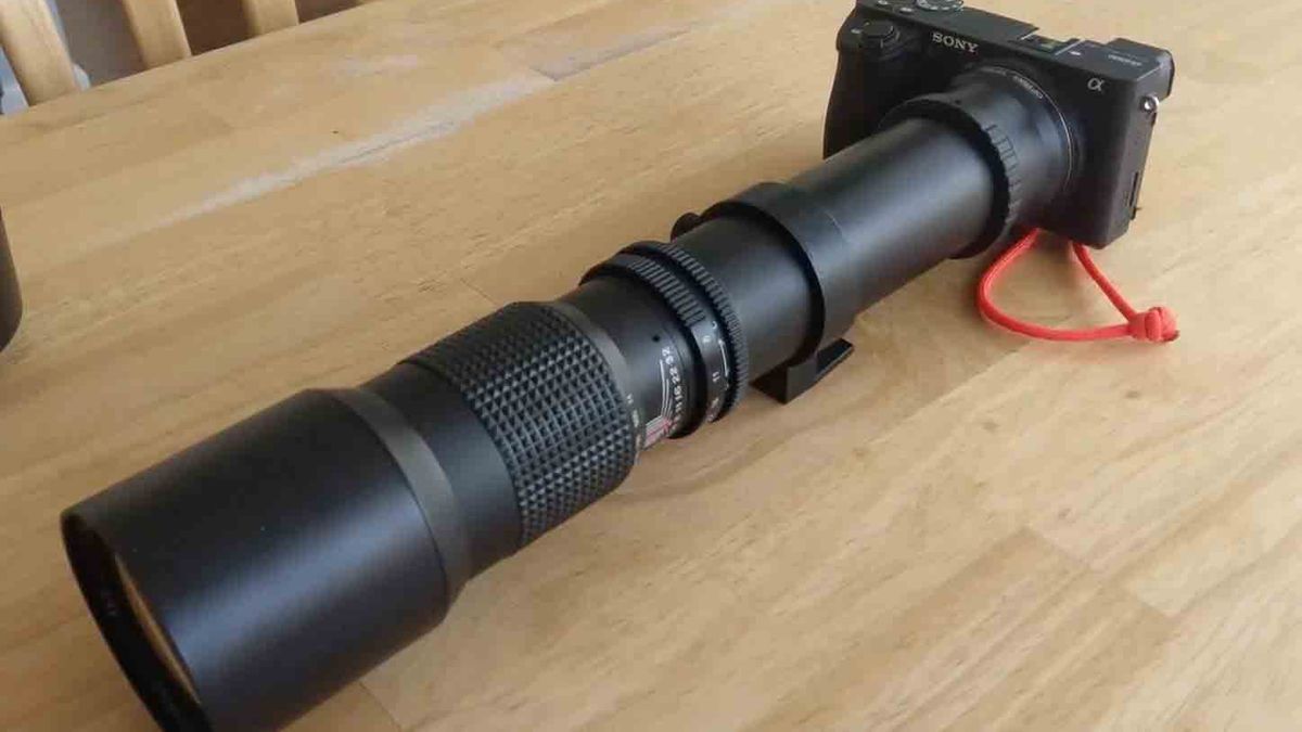 Tak wygląda teleobiektyw 1000 mm do Sony A6500 za 300 zł 1