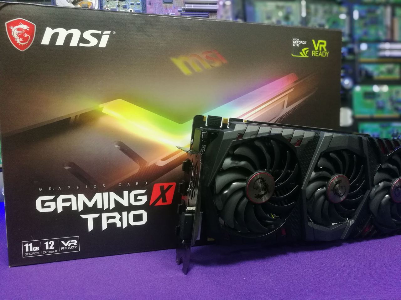 MSI GTX 1080Ti Gaming X Trio, czyli 60 FPS w 4K w cenie 3600 złotych!