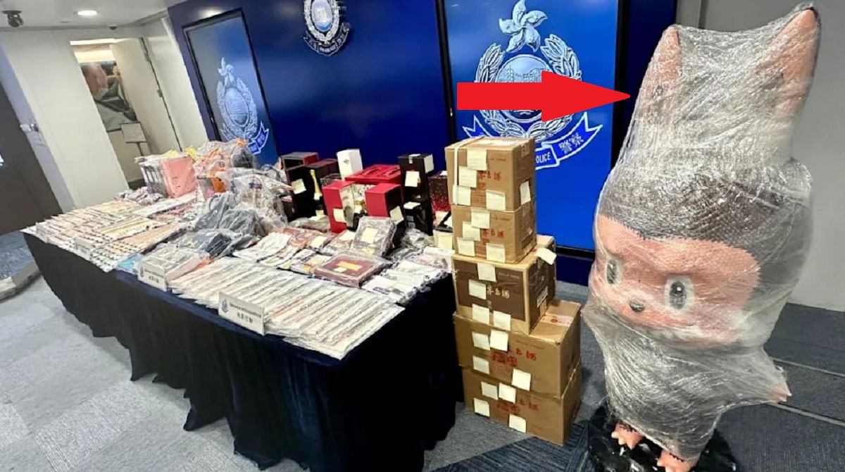 Policja konfiskuje figurkę Labubu. Jest warta ponad pół miliona