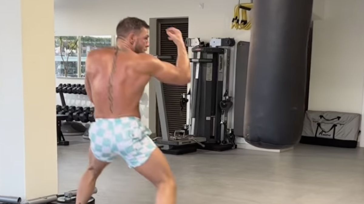 Conor McGregor coraz ostrzej trenuje 