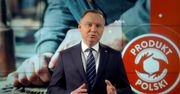 Wybory 2020. Andrzej Duda w spocie wystąpił na tle nielegalnego logo